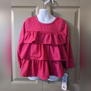 New Gerber Graduates girl's pink long sleeve shirt, T1A